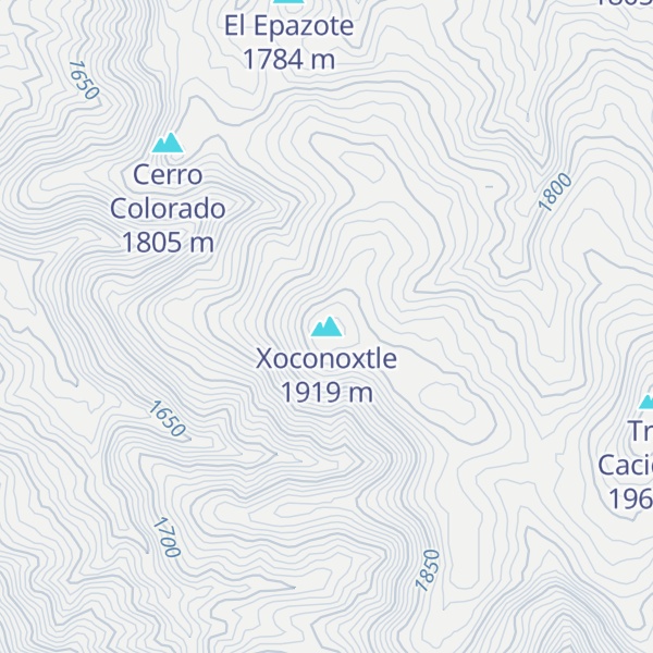 Map of Xoconoxtle