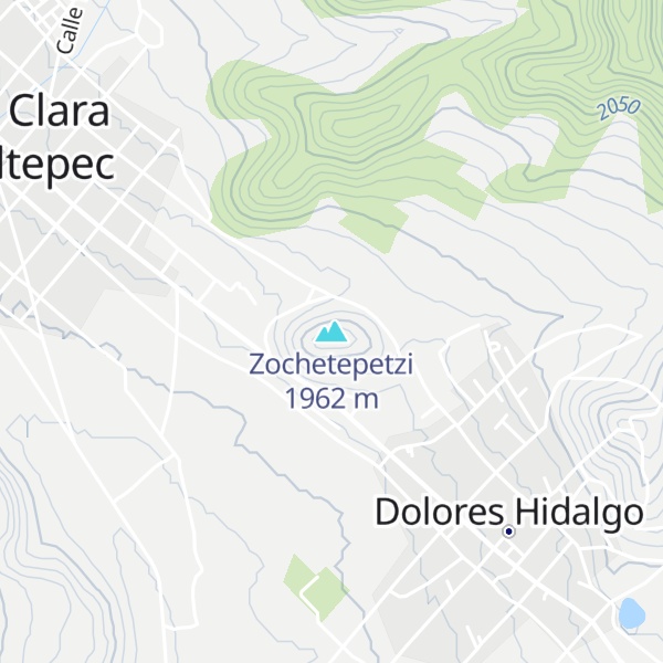 Map of Zochetepetzi