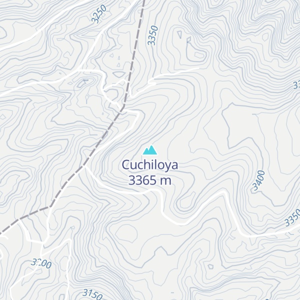 Map of Cuchiloya