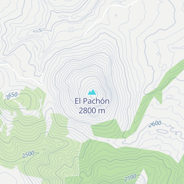 Map of El Pachón