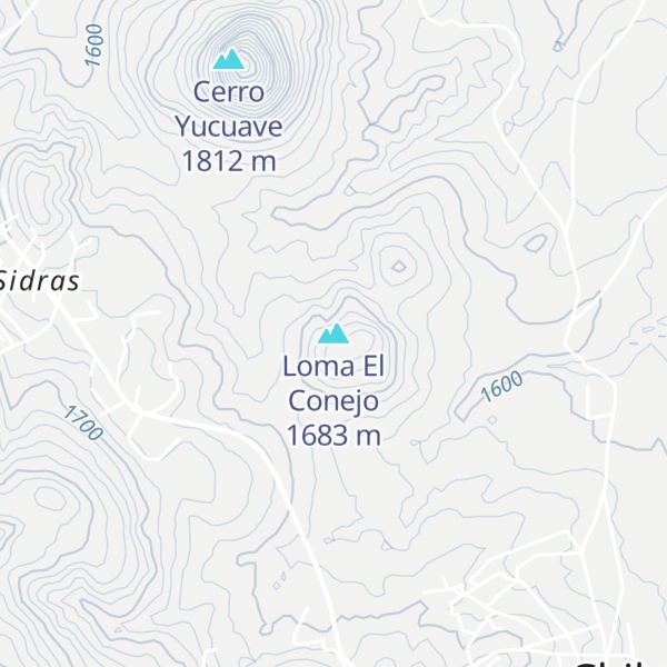 Map of Loma El Conejo