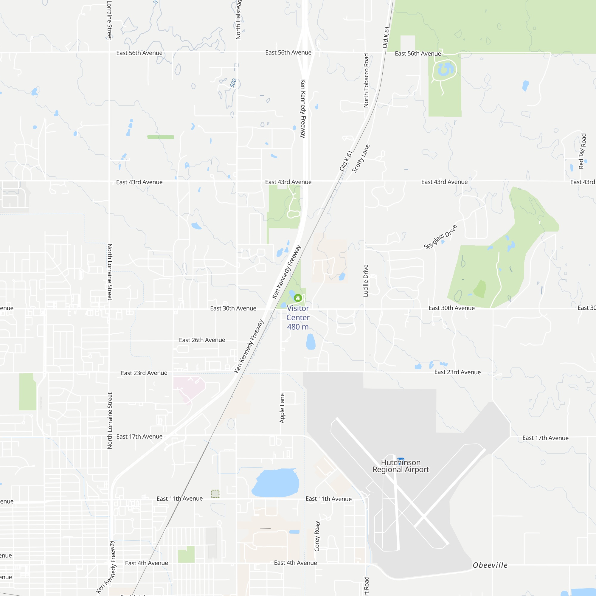 Visitor Center map