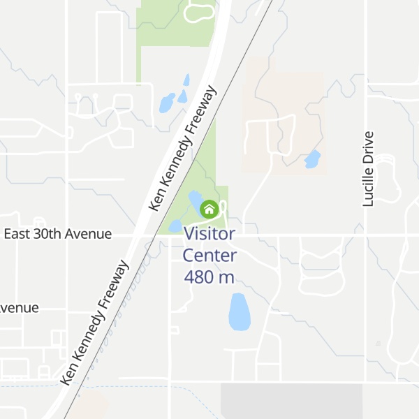 Map of Visitor Center
