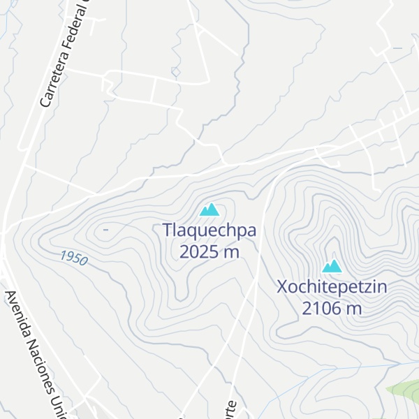 Map of Tlaquechpa