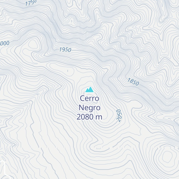 Map of Cerro Negro