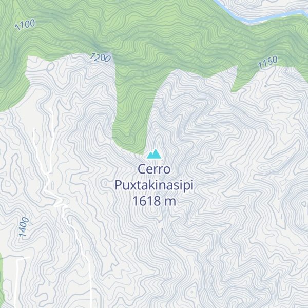 Map of Cerro Puxtakinasipi