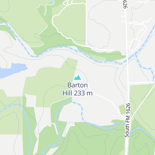 Map of Barton Hill