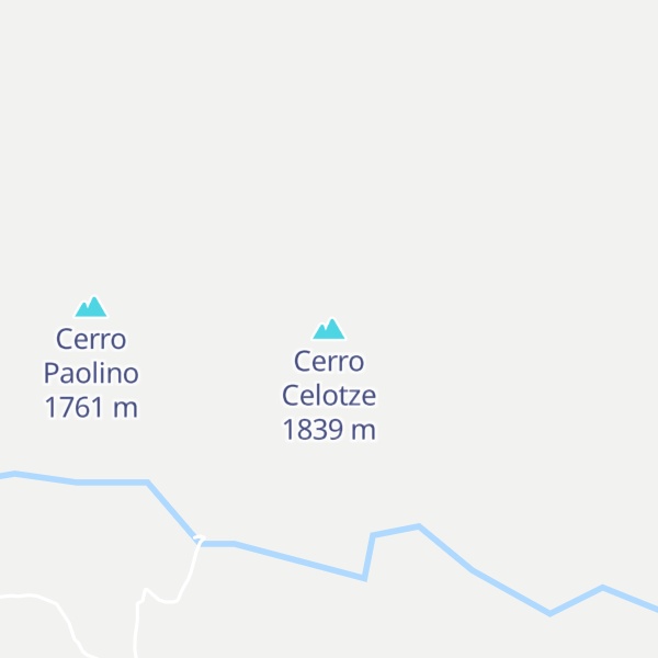 Map of Cerro Celotze