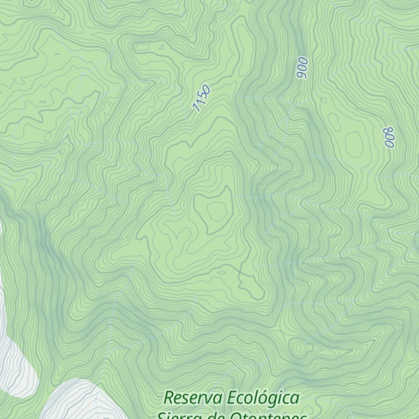 Map of Cerro Crustepec
