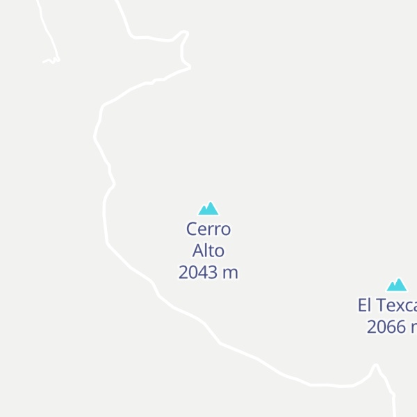 Map of Cerro Alto