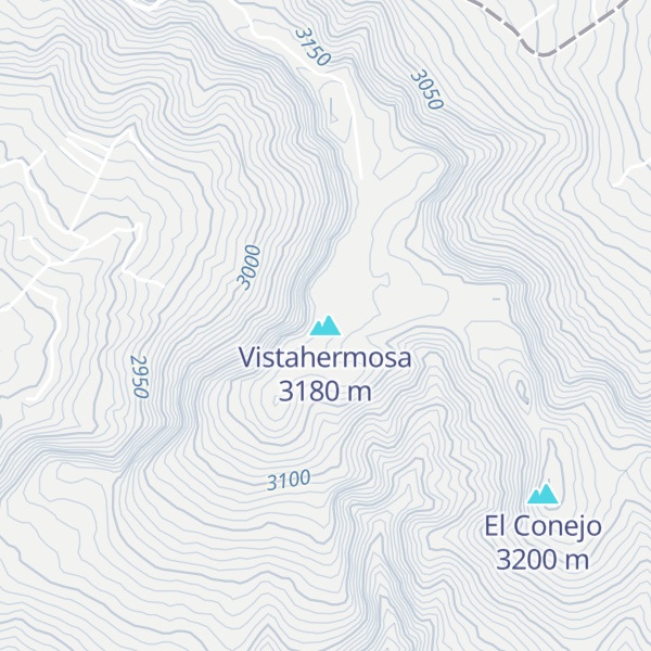Map of Vistahermosa