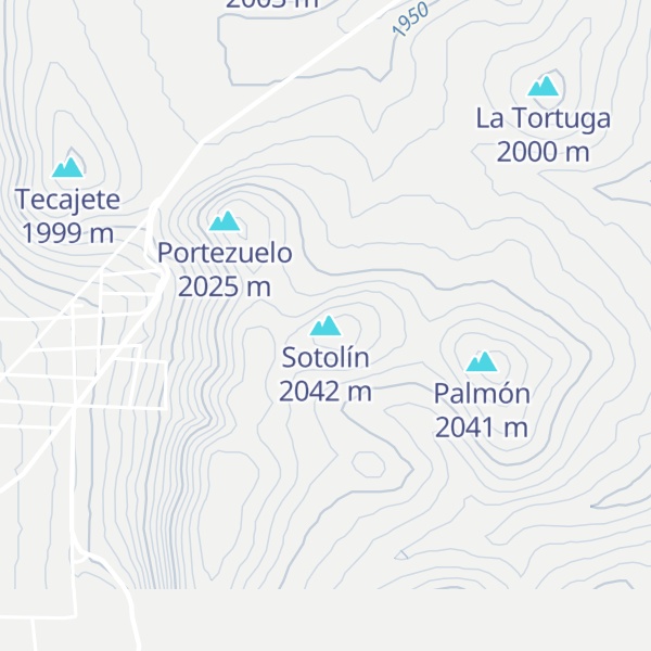 Map of Sotolín