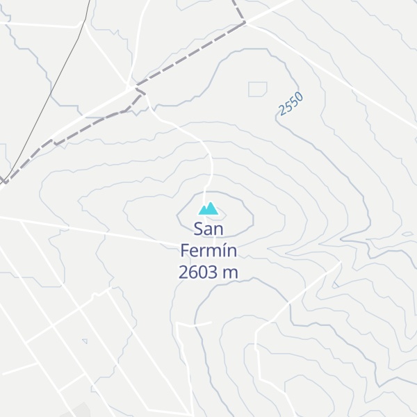 Map of San Fermín