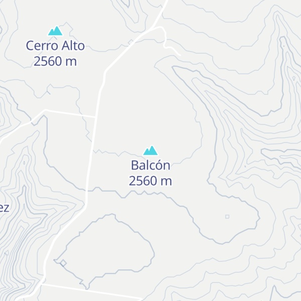 Map of Balcón