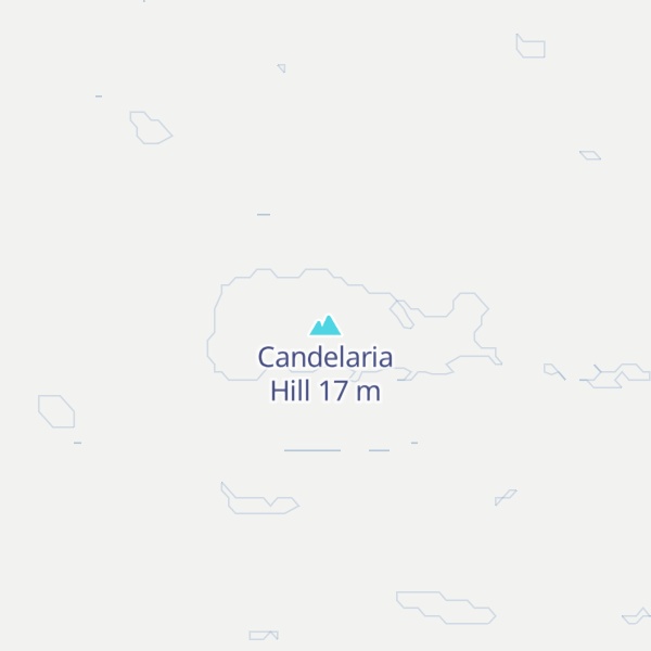 Map of Candelaria Hill