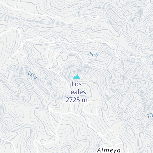 Map of Los Leales