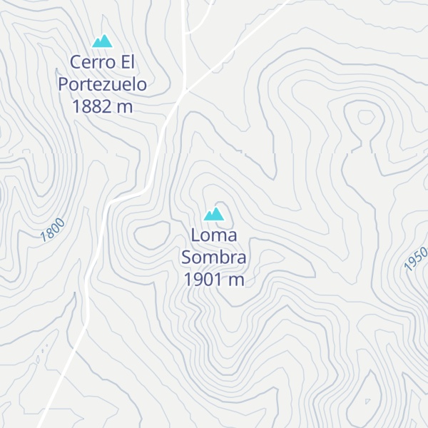 Map of Loma Sombra