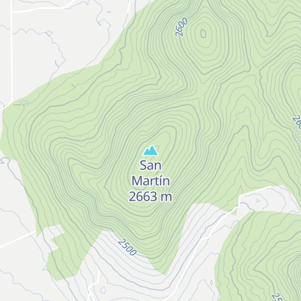 Map of San Martín