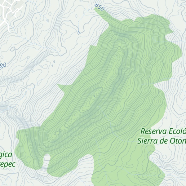 Map of Cerro San Juan Otontepec