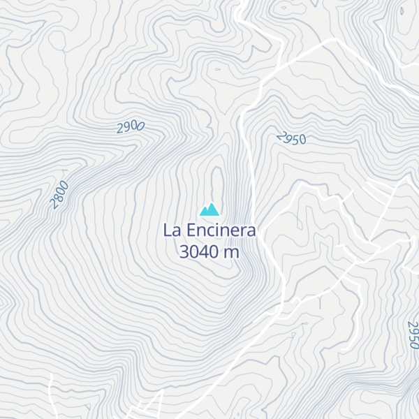 Map of La Encinera