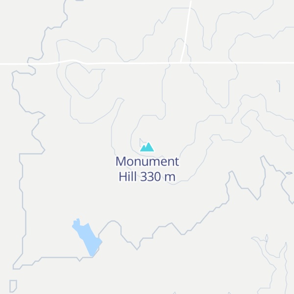 Map of Monument Hill