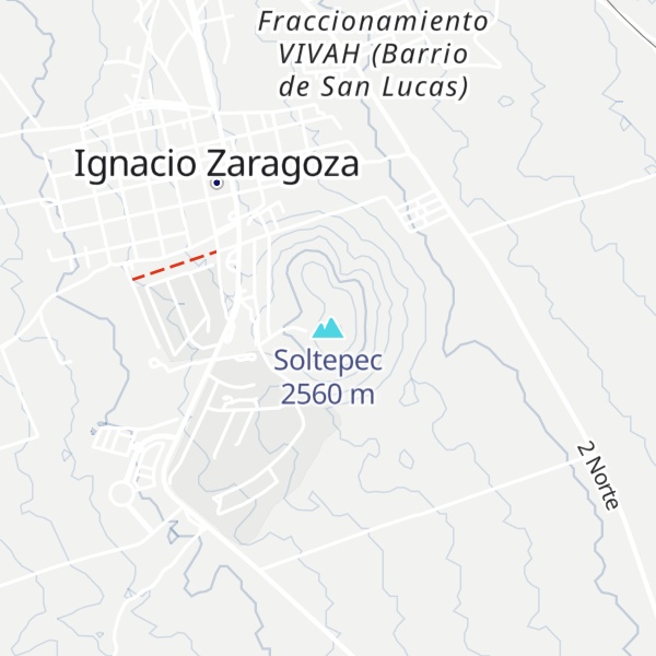 Map of Soltepec