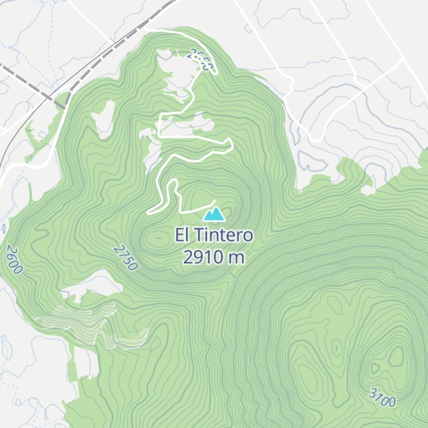 Map of El Tintero