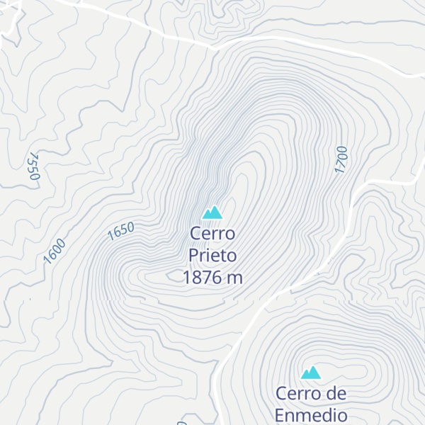 Map of Cerro Prieto