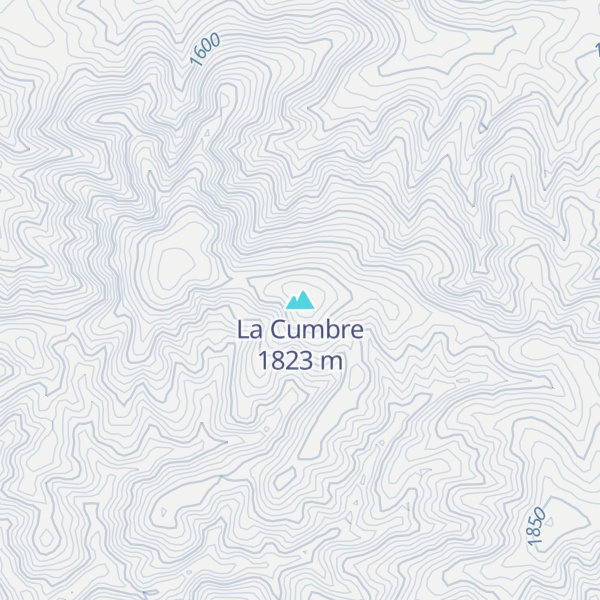 Map of La Cumbre