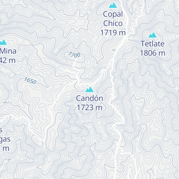 Map of Candón