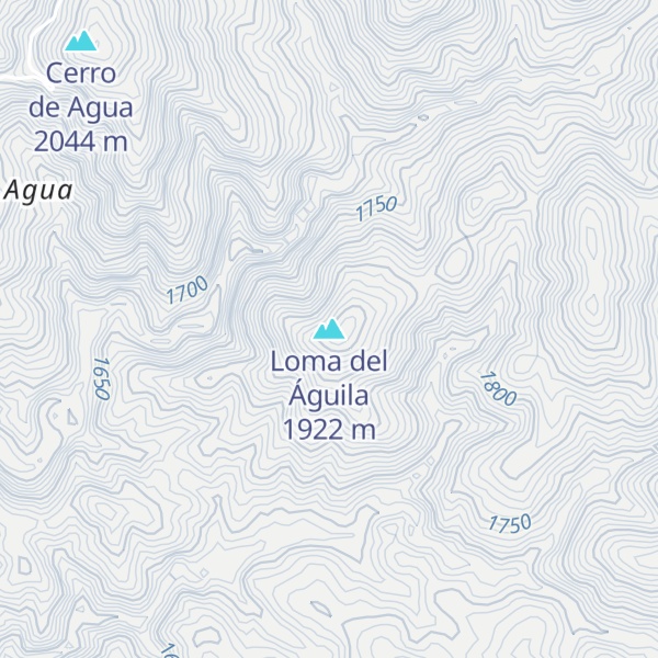 Map of Loma del Águila