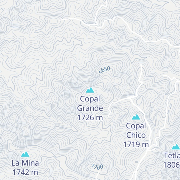 Map of Copal Grande