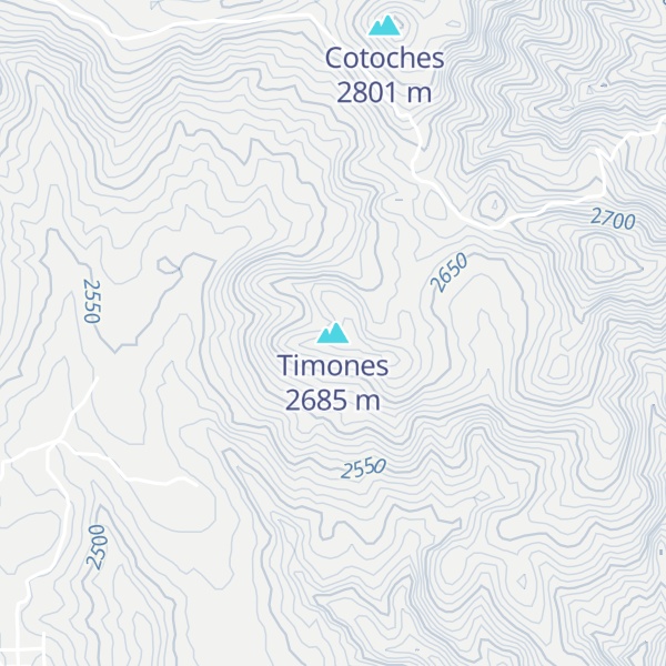 Map of Timones