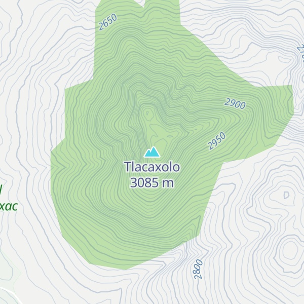 Map of Tlacaxolo
