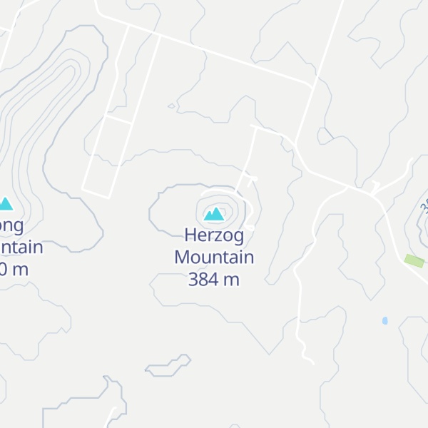Map of Herzog Mountain
