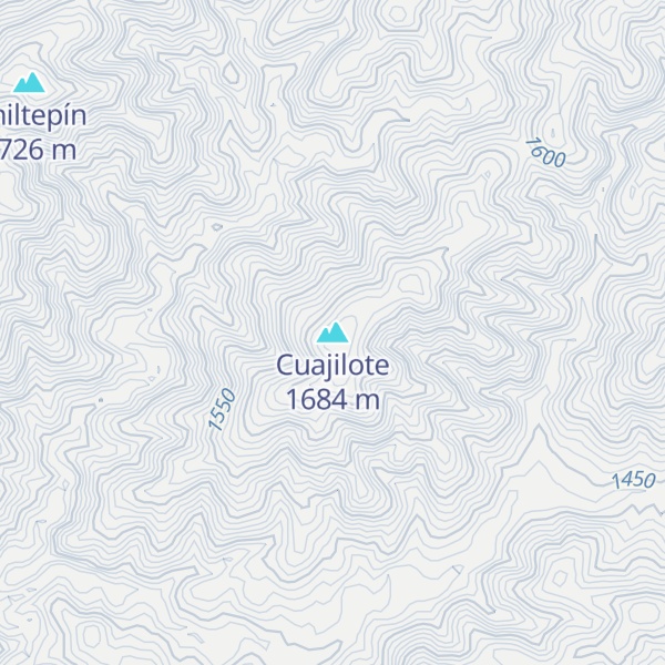 Map of Cuajilote
