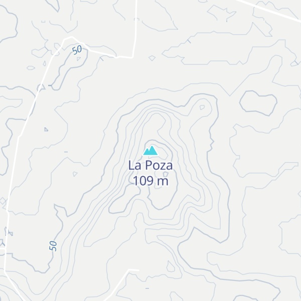 Map of La Poza