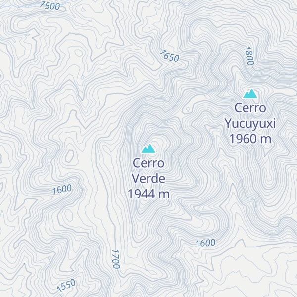 Map of Cerro Verde