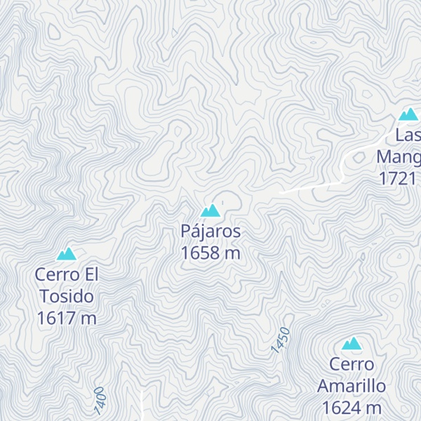 Map of Pájaros