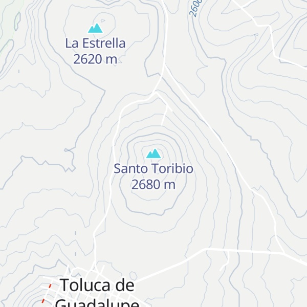Map of Santo Toribio