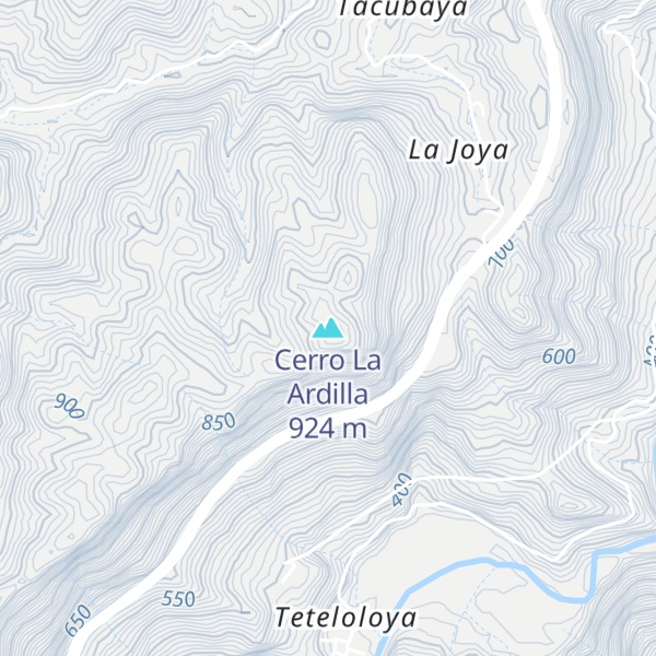 Map of Cerro La Ardilla