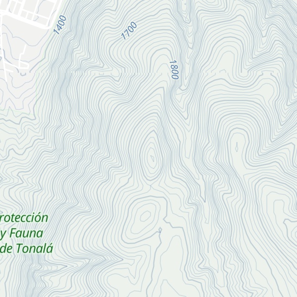 Map of Cerro Itoqul