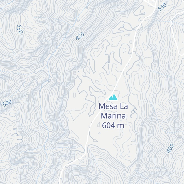 Map of Mesa Jiliapan
