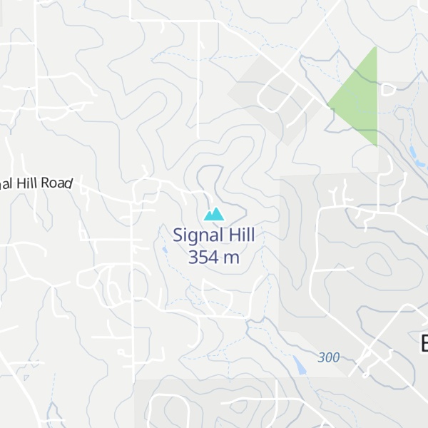 Map of Signal Hill