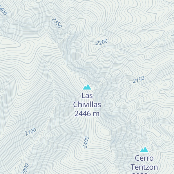 Map of Las Chivillas