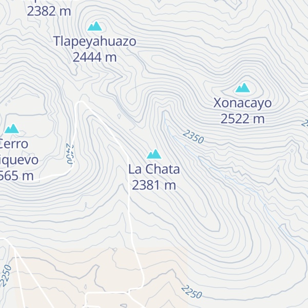 Map of La Chata