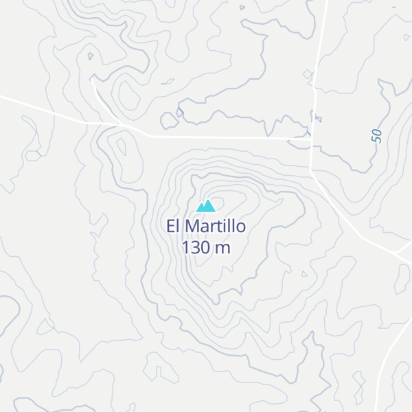 Map of El Martillo