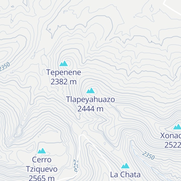 Map of Tlapeyahuazo
