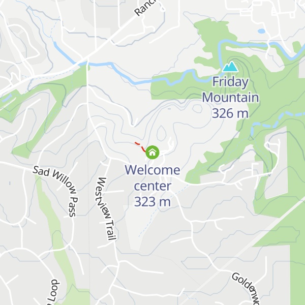 Map of Welcome center