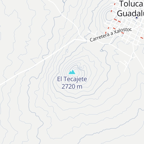 Map of El Tecajete